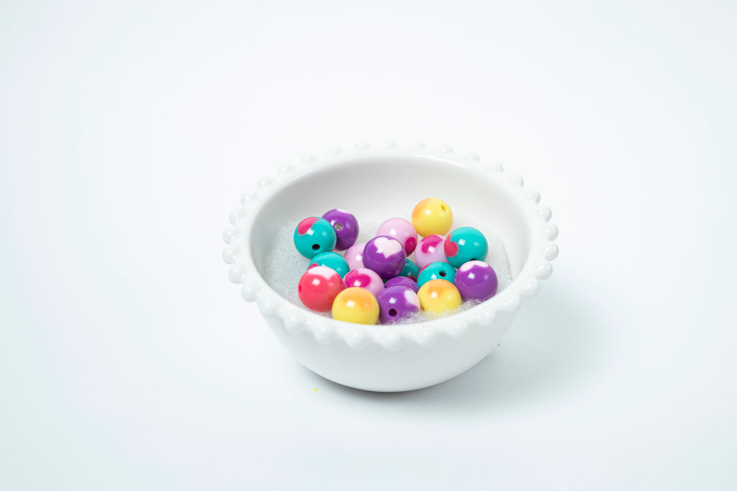 Corazones bola