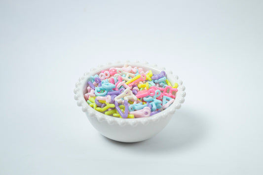 Letras pastel