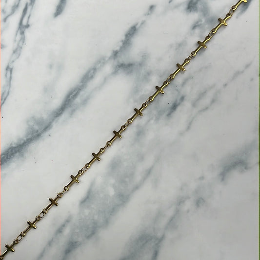 Cadena Acero cruz